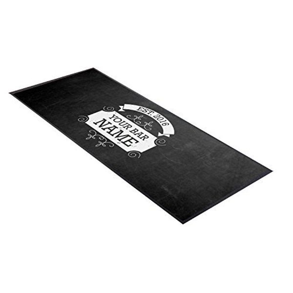 PERSONALISED CHALK BOARD EFFECT VINTAGE FRAME DESIGN BAR RUNNER PUBS CLUBS BARS