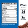 Nutricost Casein Protein Powder 2lb Chocolate - 100% Micellar Casein