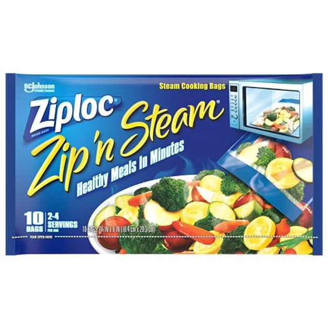  Ziploc Perfect Portions Freezer Bag, 75 Count : Health