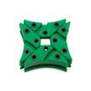 EK Water Blocks Compatible EK-Vardar X3M Mute - Pack of 4, Green