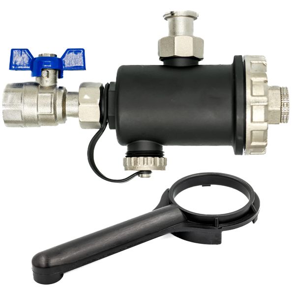 Sludge Separator with Magnetic Filter Magnetic Separator 3/4 Inch