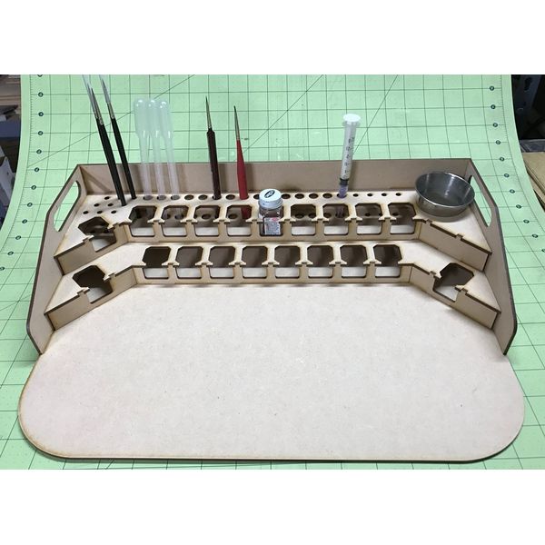 GameCraft Miniatures Painting Station - Testors Square