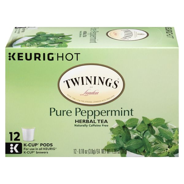 Twinings Peppermint Tea K-Cups for Keurig Brewers - 12 count
