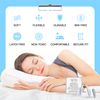 2pcs Set Mouth Guard for Grinding and Clenching Teeth at Night, Sleep Night Guard, Grinding Protection, Clenching Protection, Teeth Bruxism Mouth Piece with Travel Hygiene Case