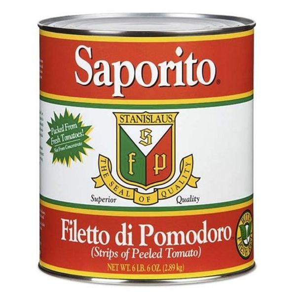 Saporito Tomato Fillets, #10 Pack of 6