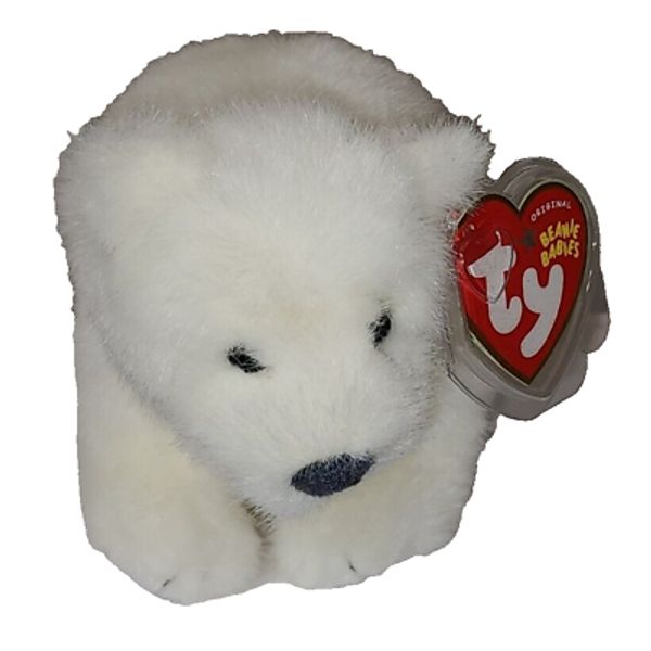 Ty Beanie Baby ICEPACK Polar Bear Internet Excl 6.5" NEW MWMTs Plush Stuffed Toy