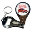 Minge Magnet - Key Ring Bottle Opener and Nail Clipper