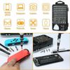 117 IN 1 Precision Screwdriver Bit Set Small Mini Hex Torx Star Flat Bits Tools