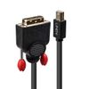 LINDY 41953 3m Mini DisplayPort an DVI Kabel, Schwarz