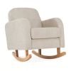 CuddleCo Etta Boucle Nursing Chair Mushroom