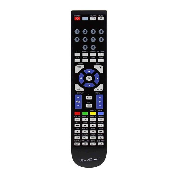 RM-Series Replacement Remote Control for TECHNIKA LCD19-218