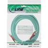 InLine 81510O LWL Duplex Kabel, ST/ST, 50/125µm, OM3, 10m
