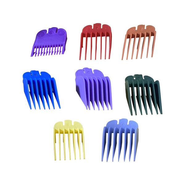 Richerarch 10Pcs Professional Hair Clipper Guards Combs, Hair Clipper Guards,Hair Tools Specially Designed to Fit Hair Clippers Shaver Haircut Accessory