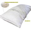 2 PACK STANDARD QUEEN Dual Zone memory foam Bed Pillow + Bamboo External cover