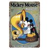 1936 Mickey Mouse metal tin sign household decorative items