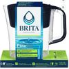2-Pack Brita Soho 6-Cup Black Water Filter Pitcher Filter Reduces Lead