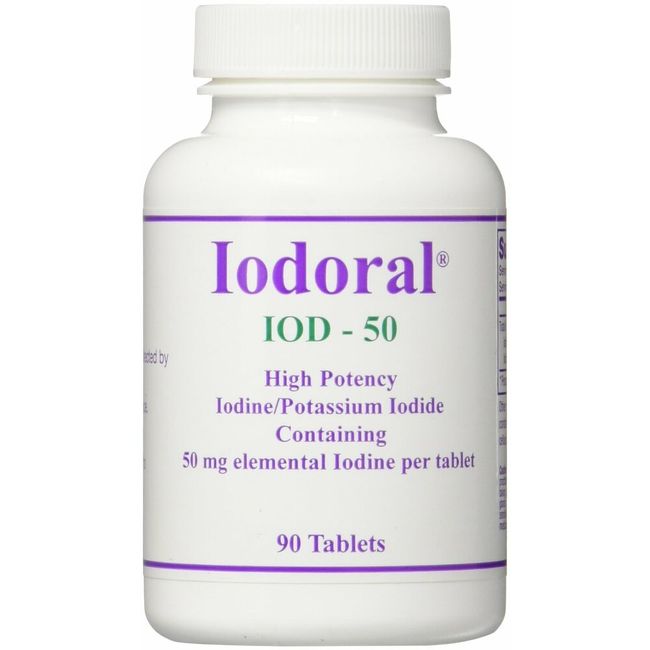 Optimox OPTIMOX Iodoral IOD-50 High Potency Iodine