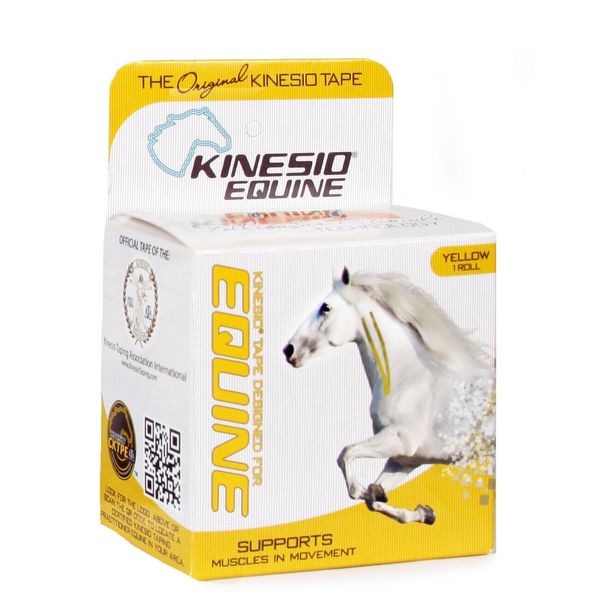 Kinesio Equine Kinesiology Tape for Horses: 2 in. x 16.4 ft. (Yellow)