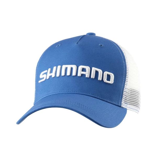 Shimano CA-061Y Standard Mesh Cap, Blue, M