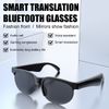 Smart Language Translator Glasses Sunglasses Headphone 144+ Language Translation
