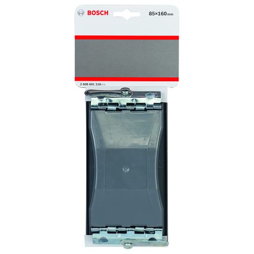 Bosch Professional 1x Hand Sanding Block (with Clamps, Plastic, 160 x 85 mm, Accessories for Hand Sanding), Black