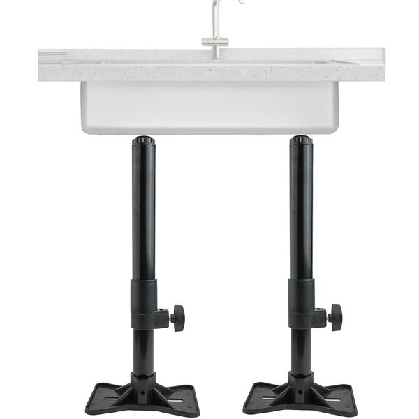 Undermount Sink Brackets, 2PCS Adjustable Brackets Undermount Sink Support, Stainless Steel Repair Kit Support System for Undermount Sink