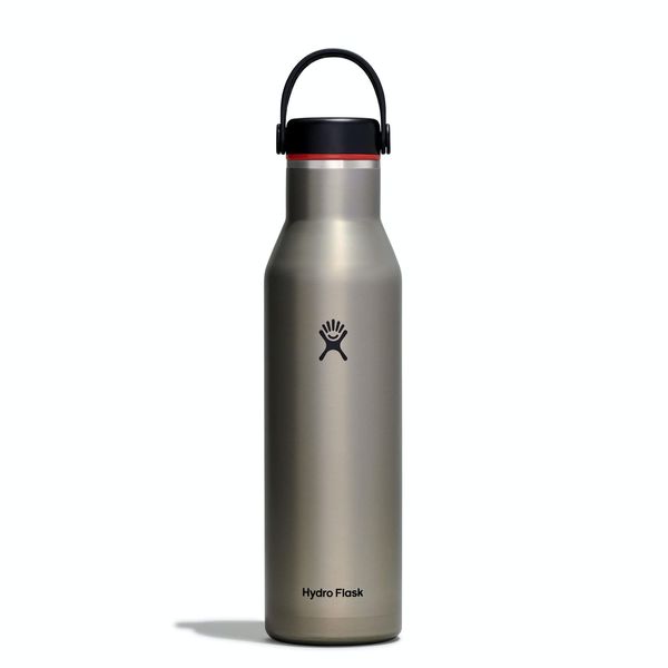 HYDRO FLASK - Lightweight Water Bottle 621 ml (21 oz) Trail Series - Vacuum Insulated Stainless Steel Reusable Water Bottle with Leakproof Flex Cap - Standard Mouth - BPA-Free - Slate