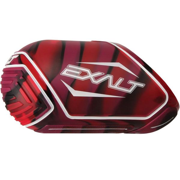 Exalt Paintball Tank Cover - Medium 68-72ci - Red Swirl