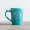 DaySpring Cross Iconic Blue Classic Mug (88599)