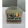 New Sealed Box 50ct Ital Hempwick Small Size 3.5ft