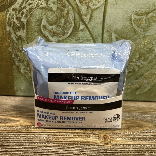 Neutrogena Makeup Remover Cleansing Towelettes Twin Pack Fragrance   One Pc.