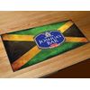 Artylicious Personalised Jamaican flag name bar runner counter mat