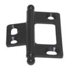 Hafele Non-Mortise Solid Brass Butt Hinge Black Ball Tip 351.95.382