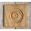 Oak wood rosettes, 3/4" x 4-3/4"  FREE SHIPPING