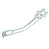 Armerah Pipe Stem Jr 510 Drip Tip eCig Mouthpiece Long/Narrow Aluminium/Solid 3 Pack Silver