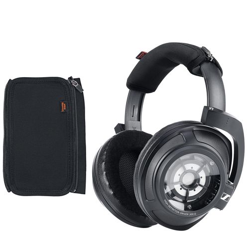 Desing Wish HD 800 S Headband Cover Compatible with Sennheiser HD 800 S/HD 800/ HD 820 Headphones Thicker Sports Fabric Replacement Headphone Headband Cushion Pad Cover Headband Protector (Black)