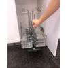 Undersink  Organizer Cabinet Cleaning Holder PullOut  Removable WireMetal Basket
