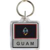 Flagline Guam- Country Lucite Key Ring