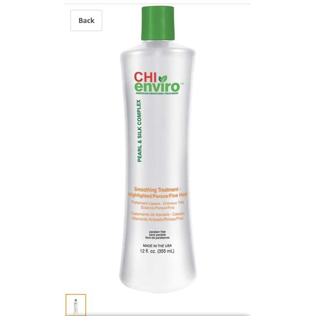 CHI Enviro Smoothing Treatment for Colored/Chemically Treated Hair - 32oz.liter