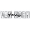 Van Horn Texas Souvenir Vinyl Decal Sticker Clear Script Design 4 Inch