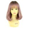 Priscilla CTA-102 Milk Marshmallow Robob All Color Wig, Heat Resistant, CTGL, Gray Lavender