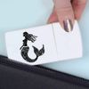 'Abstract Mermaid' Pill Box with Tablet Splitter (PI00027998)