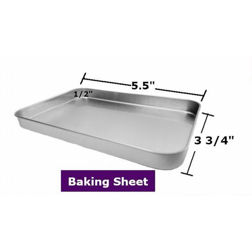 Premium Steel Baking Trays compatible with Easy Bake Ultimate Oven | 2-Pack | Accessories for Cooking Easy Bake Oven Mixes | Easy Bake Oven Tray