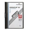 DURABLE Klemmhefter DURACLIP ORIGINAL 60, DIN A4, schwarz