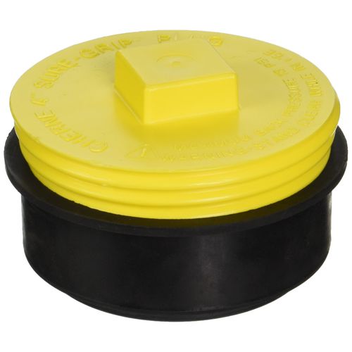 CHERNE INDUSTRIES Pipe Plug,Mechanical,4 In,Natural Rubber 271408