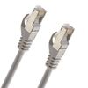 Network Cable S/FTP PIMF Cat. 7 2.00 m Grey Patch Cable Gigabit Ethernet LAN DSL CAT7 Cable