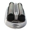 Economical Replacement Shaver Foil&Cutter Set for Braun For Braun Series 3 21S 32S 320S-4 330S-4 340S-4 350CC-4 Silver