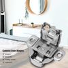 10 PCS Cabinet Hinges 1/2" Overlay Soft Close Face Frame 105° Compact Handware