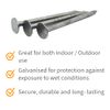 Galvanised Clout Nails Extra Large Head - 40mm (Pack of 85)