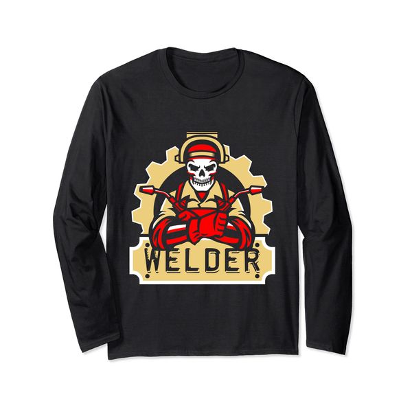 Welder Engineer Engineering Fabrication Welding Profession Long Sleeve T-Shirt